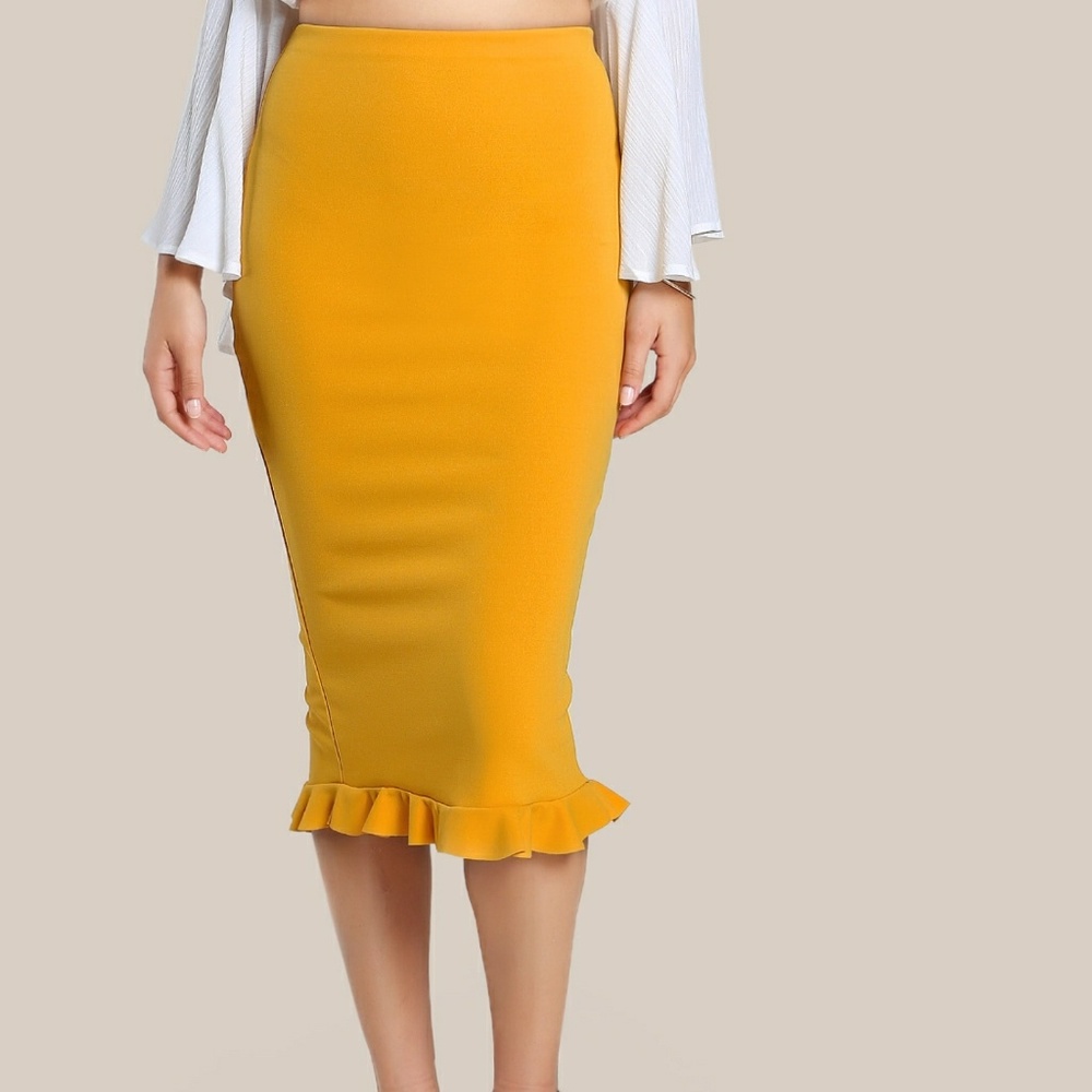 🌟LAST ONE🌟 🦄PENCIL SKIRT🦄 - Picture 1 of 4